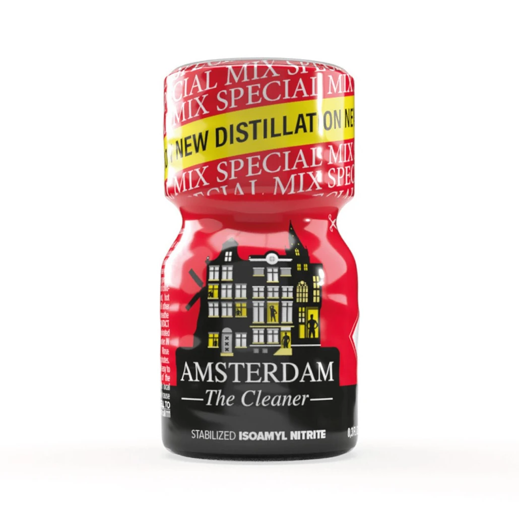 Amsterdam The Cleaner Poppers - Stabilized Isoamyl Nitrite Leather Cleaner 10ml