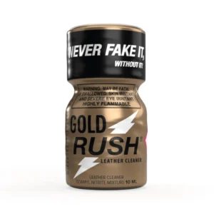 Gold Rush Poppers - Isoamyl Nitrite Leather Cleaner 10ml