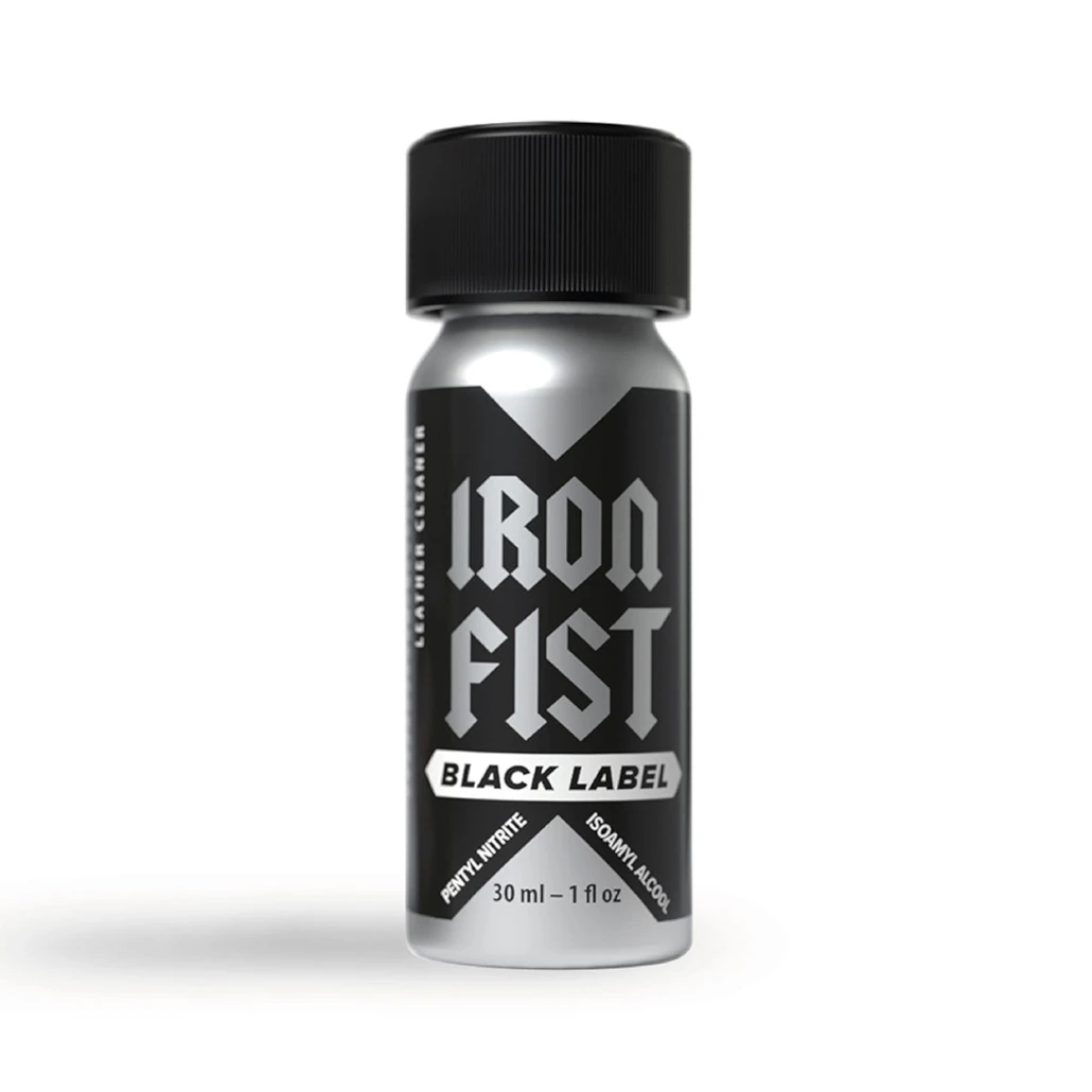 Iron Fist Black Label Poppers - Amyl Nitrite Leather Cleaner 30ml