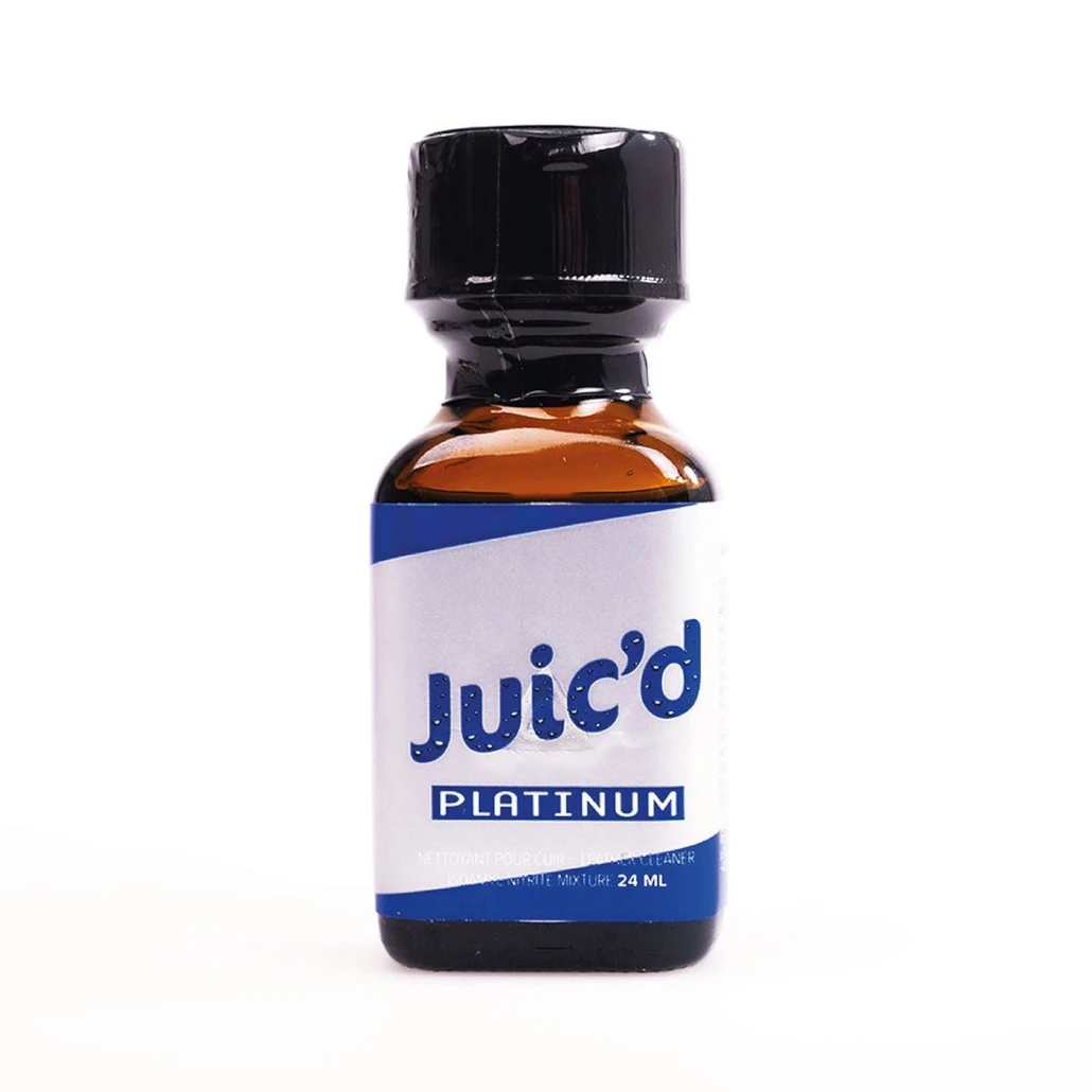 Juic'd Platinum Poppers - Isopropyl Nitrite Leather Cleaner 24ml
